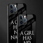 arya stark glass case for iphone 12 pro max image-2