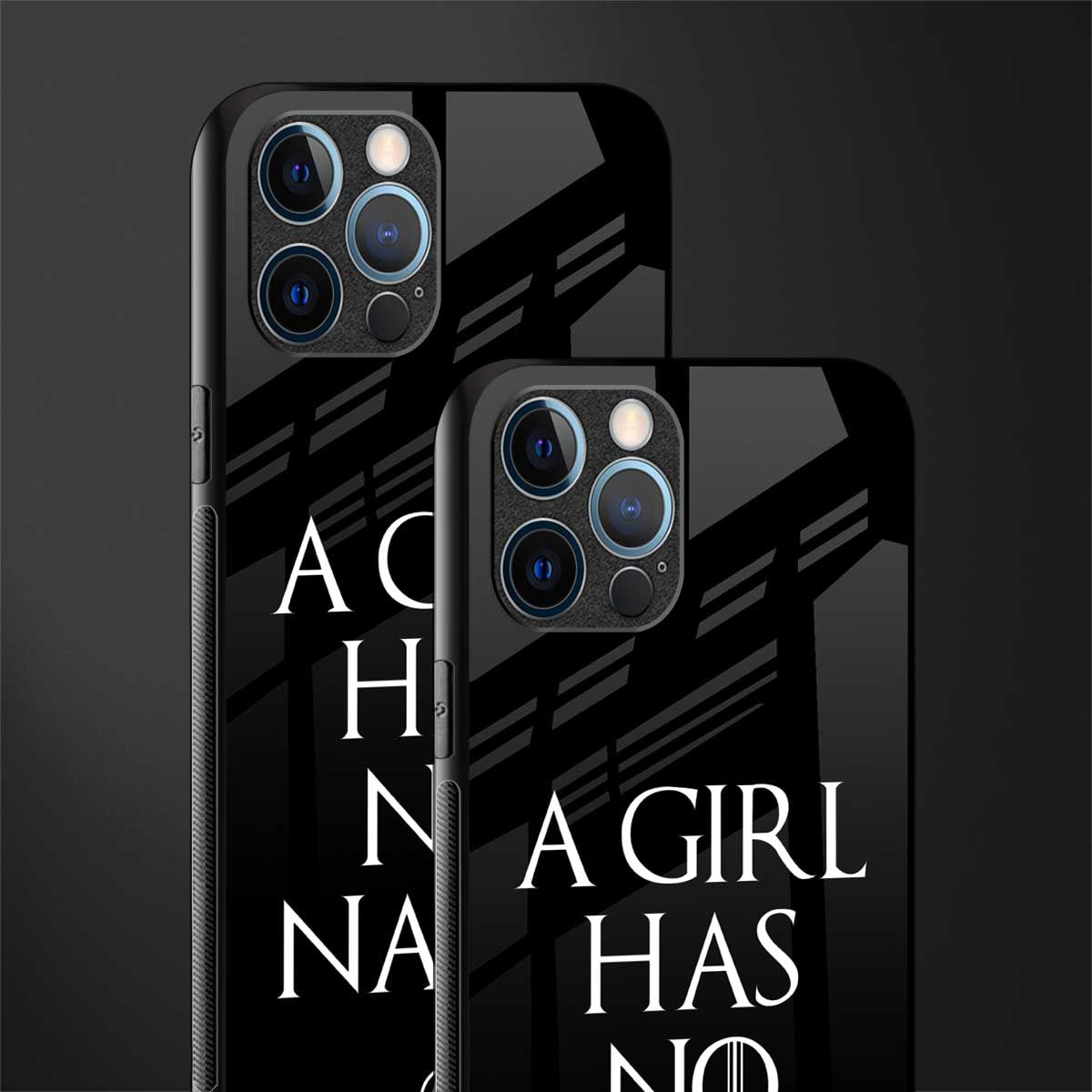 arya stark glass case for iphone 12 pro max image-2