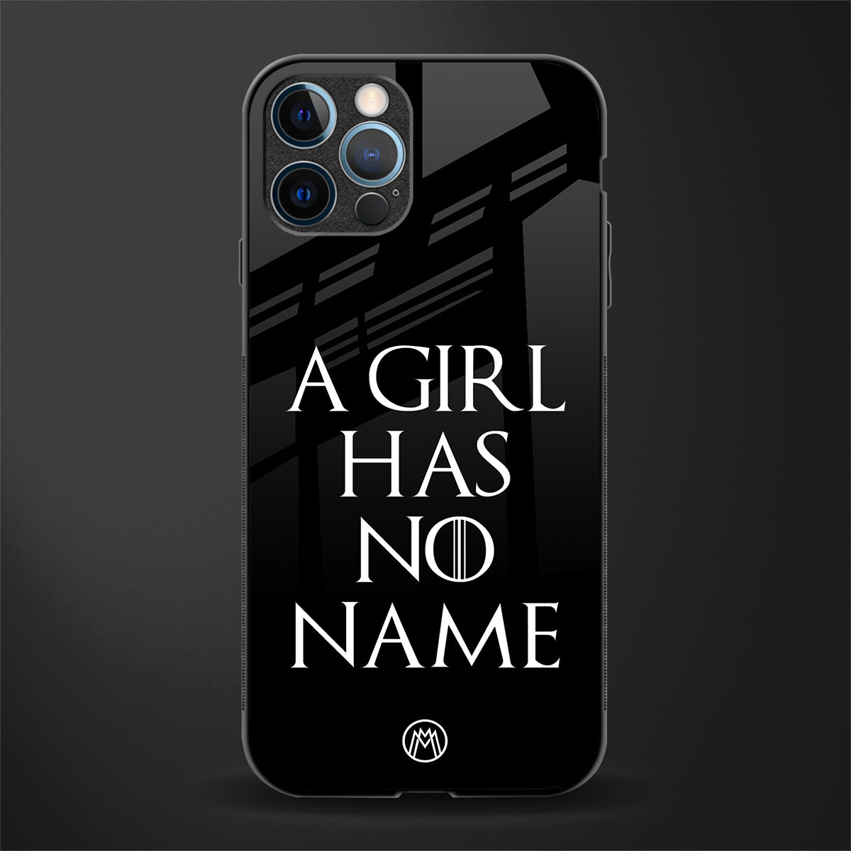 arya stark glass case for iphone 12 pro max image