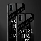 arya stark glass case for iphone xs max image-2