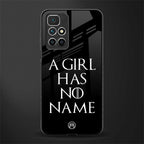 arya stark glass case for redmi 10 prime image