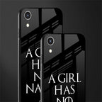 arya stark glass case for iphone xr image-2