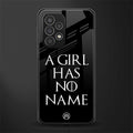 arya stark back phone cover | glass case for samsung galaxy a53 5g