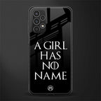 arya stark back phone cover | glass case for samsung galaxy a13 4g