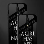 arya stark glass case for oneplus 7 image-2