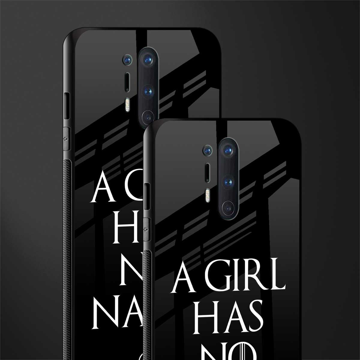 arya stark glass case for oneplus 8 pro image-2