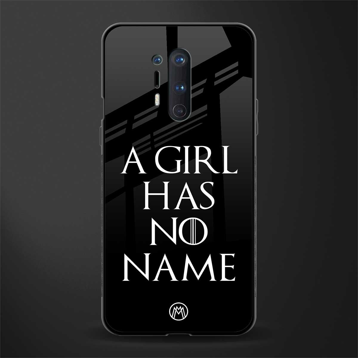 arya stark glass case for oneplus 8 pro image
