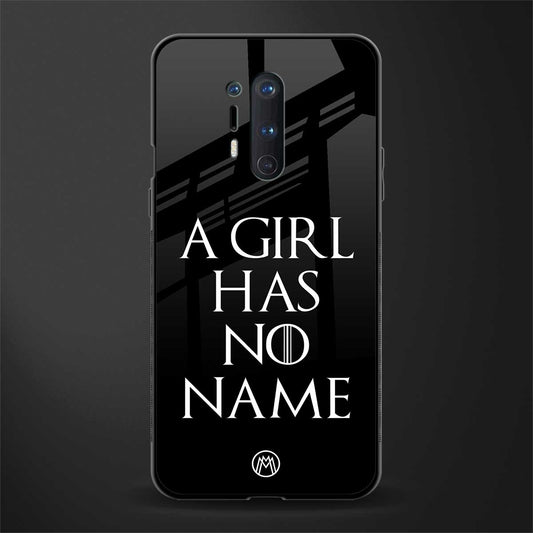 arya stark glass case for oneplus 8 pro image