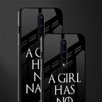 arya stark glass case for oneplus 8 image-2
