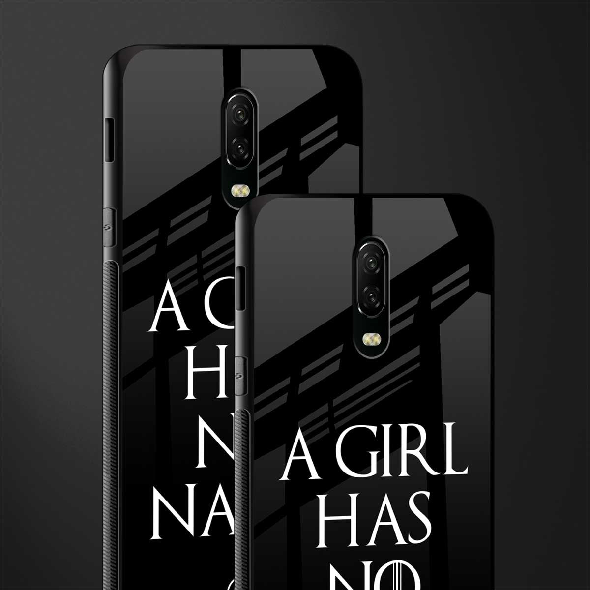 arya stark glass case for oneplus 6t image-2