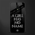 arya stark glass case for oneplus 6 image