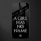 arya stark glass case for oneplus 6 image