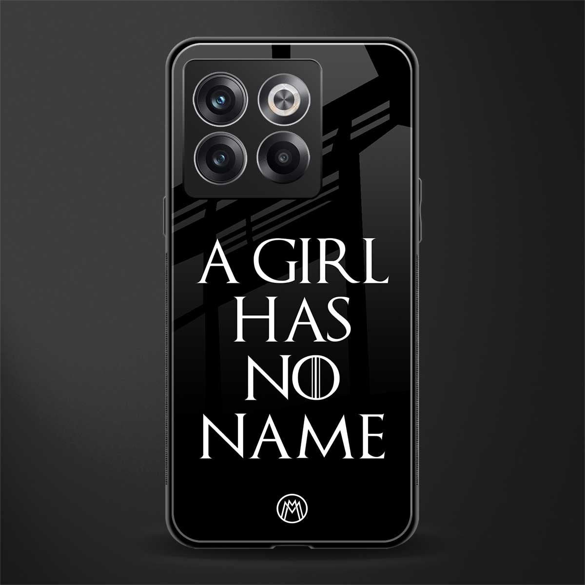 arya stark back phone cover | glass case for oneplus 10t