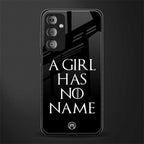 arya stark back phone cover | glass case for samsung galaxy f23 5g
