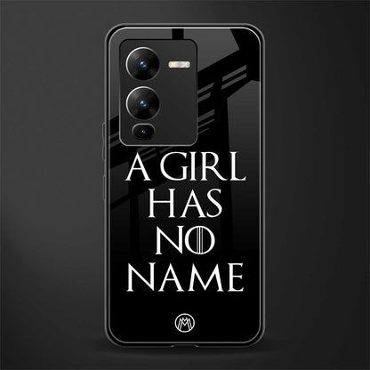 arya stark back phone cover | glass case for vivo v25 pro 5g