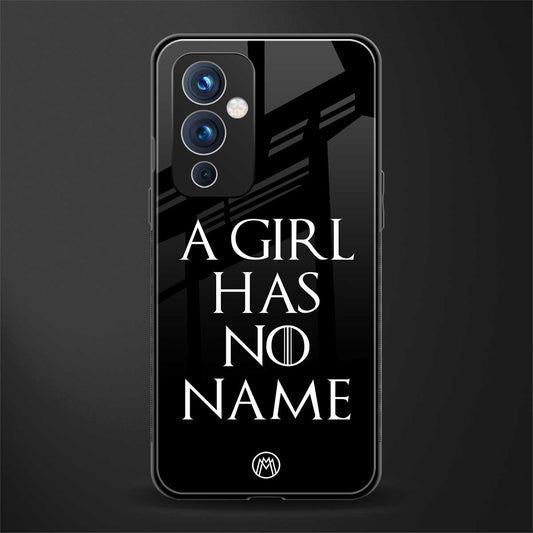 arya stark back phone cover | glass case for oneplus 9