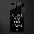 arya stark glass case for iphone 8 plus image