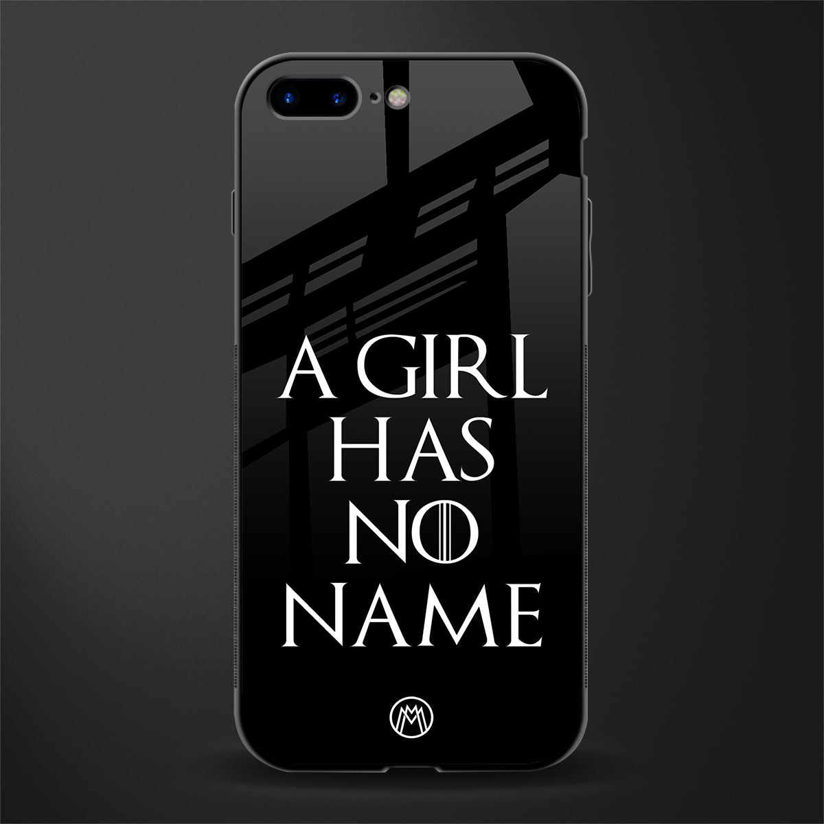 arya stark glass case for iphone 8 plus image