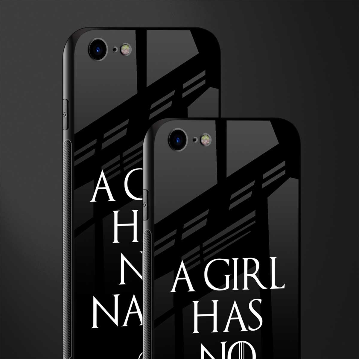 arya stark glass case for iphone se 2020 image-2