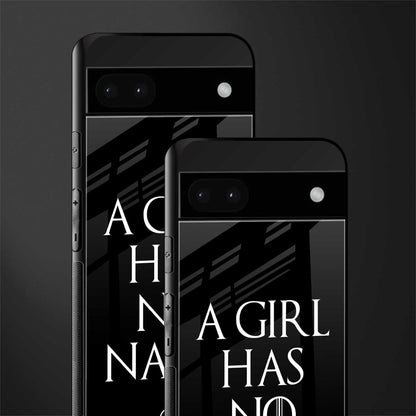 arya stark back phone cover | glass case for google pixel 6a