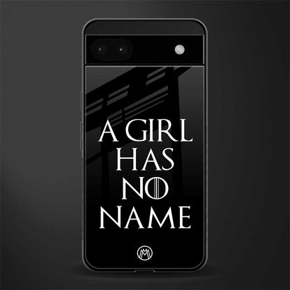 arya stark back phone cover | glass case for google pixel 6a