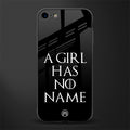 arya stark glass case for iphone se 2020 image