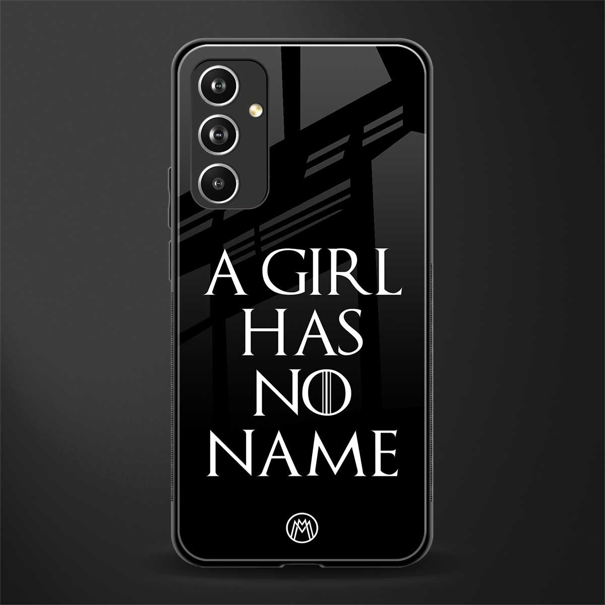 arya stark back phone cover | glass case for samsung galaxy a54 5g