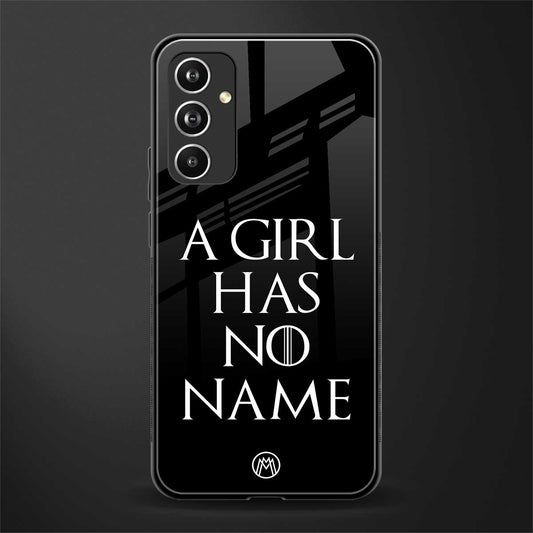arya stark back phone cover | glass case for samsung galaxy a54 5g