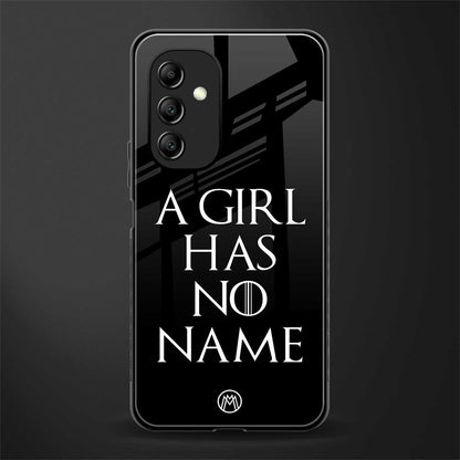 arya stark back phone cover | glass case for samsung galaxy a14 5g