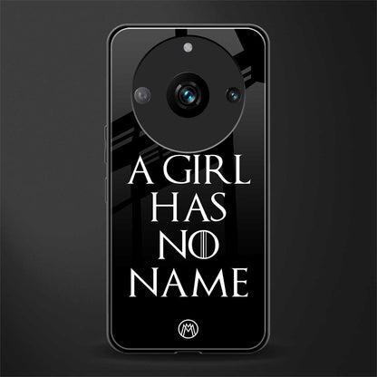 arya stark back phone cover | glass case for realme 11 pro 5g