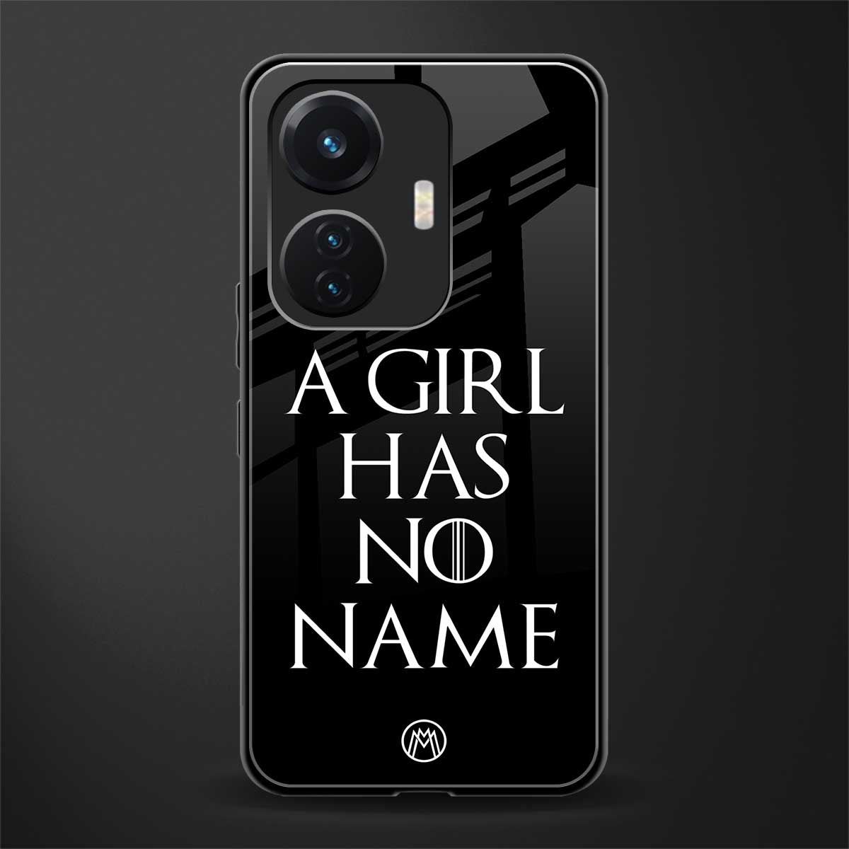 arya stark back phone cover | glass case for vivo t1 44w 4g