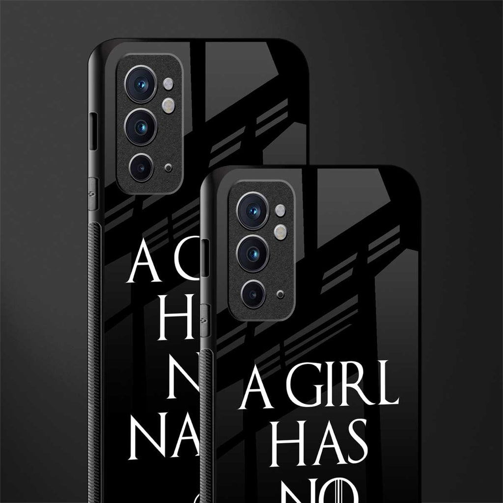 arya stark glass case for oneplus 9rt image-2
