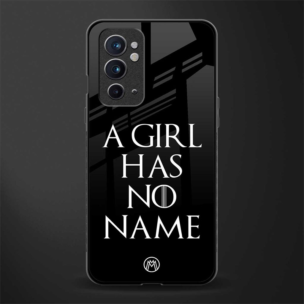 arya stark glass case for oneplus 9rt image