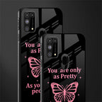 as pretty as you treat people glass case for samsung galaxy f41 image-2