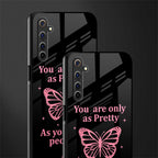 as pretty as you treat people glass case for realme 6i image-2