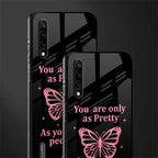 as pretty as you treat people glass case for mi a3 redmi a3 image-2