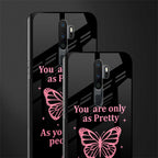 as pretty as you treat people glass case for oppo a5 2020 image-2