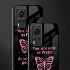 as pretty as you treat people glass case for vivo x60 pro image-2