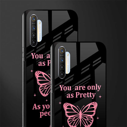 as pretty as you treat people glass case for realme x2 image-2