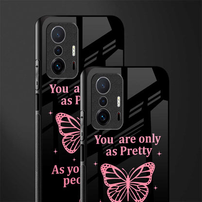 as pretty as you treat people glass case for mi 11t pro 5g image-2