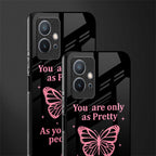 as pretty as you treat people glass case for vivo y75 5g image-2