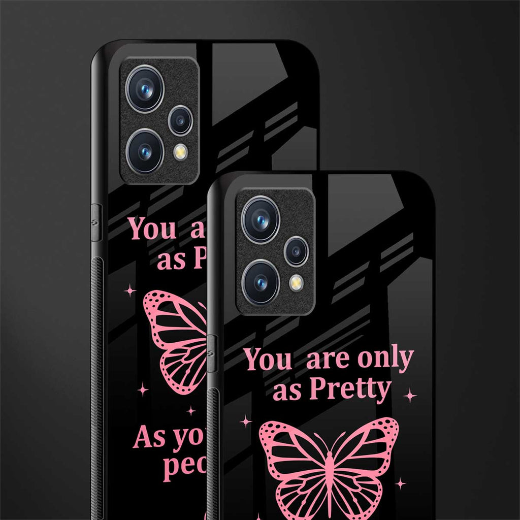 as pretty as you treat people glass case for realme 9 pro plus 5g image-2