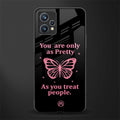 as pretty as you treat people glass case for realme 9 pro plus 5g image