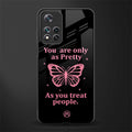 as pretty as you treat people glass case for poco m4 pro 5g image