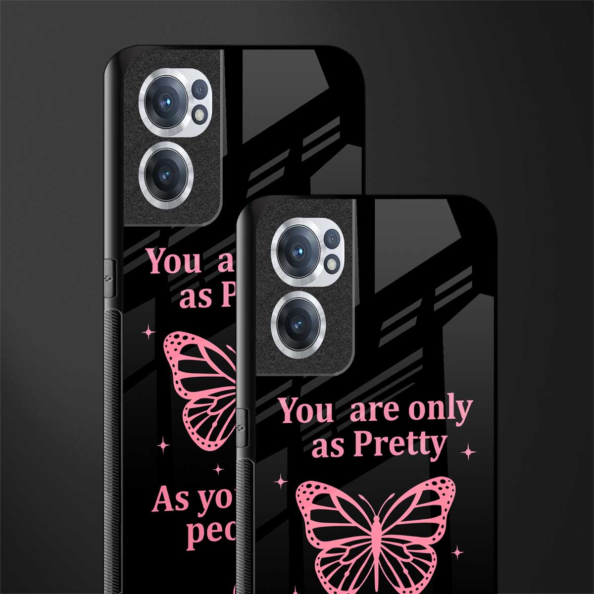 as pretty as you treat people glass case for oneplus nord ce 2 5g image-2