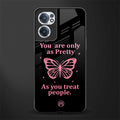as pretty as you treat people glass case for oneplus nord ce 2 5g image