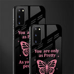 as pretty as you treat people glass case for samsung galaxy s20 image-2