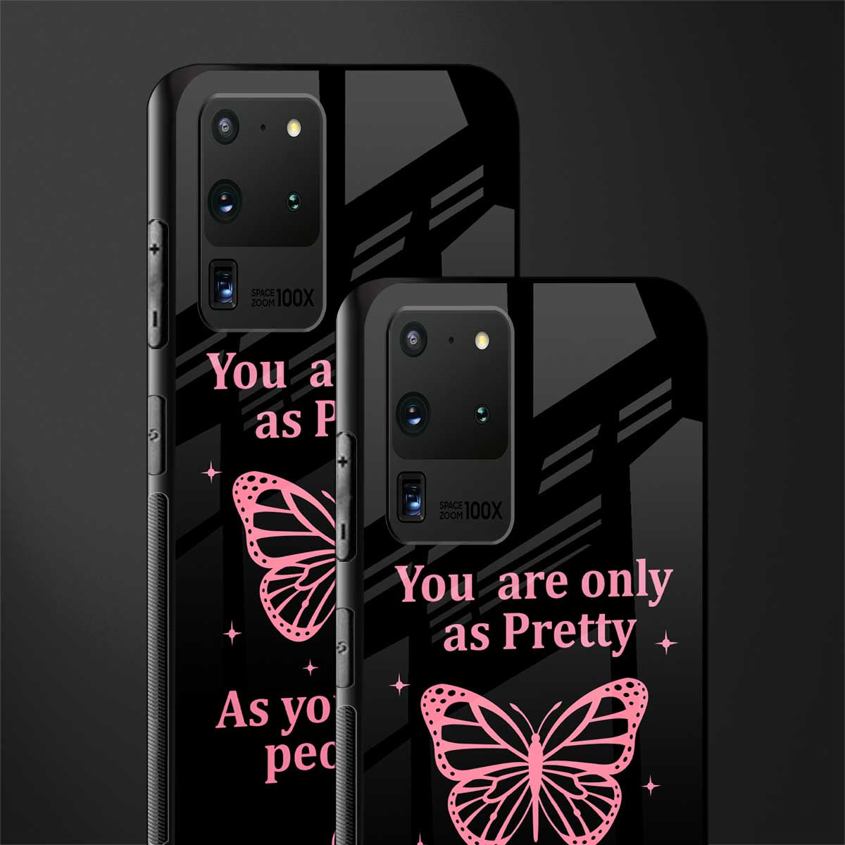 as pretty as you treat people glass case for samsung galaxy s20 ultra image-2