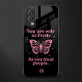 as pretty as you treat people glass case for oneplus nord 2 5g image