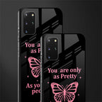 as pretty as you treat people glass case for samsung galaxy s20 plus image-2